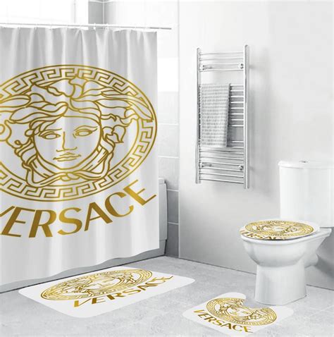 versace bathroom decor|Versace housecoat.